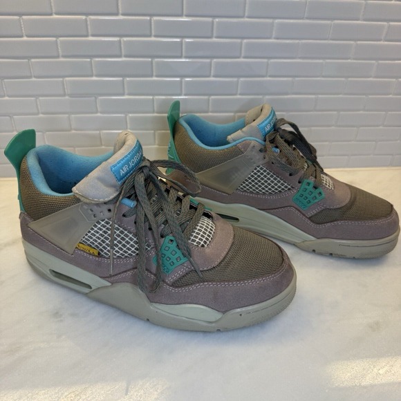 Nike Air Jordan 4 Retro SP x Union‎ Taupe Haze Size 8 DJ5718-242 - Picture 2 of 16